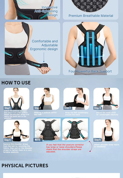 Adjustable Back Posture Corrector